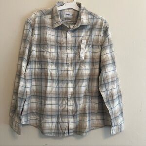 Goodfellow & Co Midweight Standard Fit Plaid Flannel Size XL